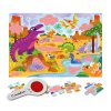 7313 1 ludattica secret puzzle s lupou dinosauri