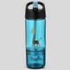 8444 carl oscar water bottle 2 in 1 lahev na vodu 2 v 1 tyrkysova