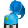 8978 1 b box termoska na piti s brckem 350 ml modra