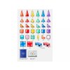 9149 3 mideer barevna magneticka stavebnice 100 ks