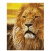 DIAMOND DOTZ - diamantové malování Lev s rámem
