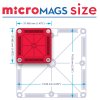 Magnetická stavebnice micro Mags- Travel set 26 dílů - Magna-Tiles
