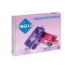 COBLO - Magnetická stavebnice podvozek pro auta - 2ks - PASTEL