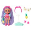 BARBIE® Extra Mini Minis - panenka s fialovými vlasy