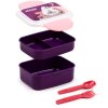 Svačinový box s příborem Bento box - Mumínek