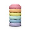 Stapelstein - Original Mini rainbow pastel set - balanční kameny