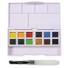 Akvarelové barvy Derwent  Inktense Paint Pan No1 - 12 kusů