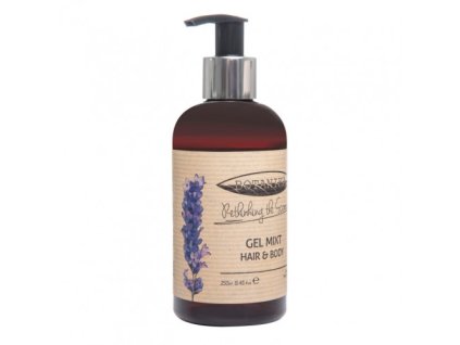 Sprchový gel 2v1 250 ml hotelový Botanika s levandulí