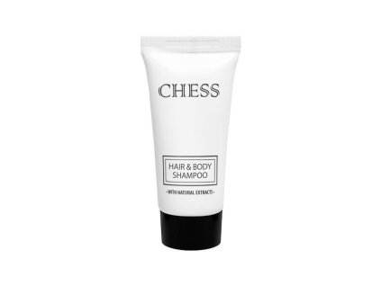 Šampon na vlasy a tělo 20 ml tuba hotelový Chess
