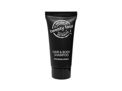Šampon na vlasy a tělo 20 ml tuba hotelový Twenty Four
