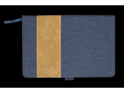 JEANS A5 zápisník (Barva modrá tmavá)