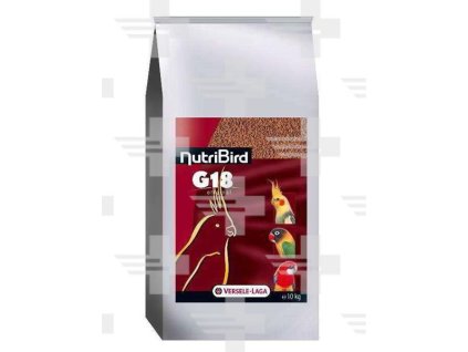 VL Orlux NutriBird G18 Original- extrudy pre chov a preperovanie stredne veľkých papagájov s ovocím 10 kg