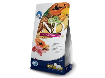 Farmina N&D dog TROPICAL SELECTION (AG) adult mini, lamb 5 kg