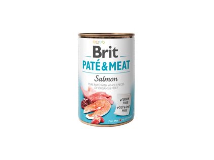 Brit Paté & Meat Salmon 6 x 800 g konzerva
