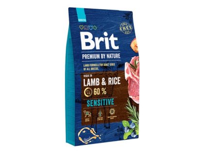 Brit Premium by Nature dog Sensitive Lamb 8 kg