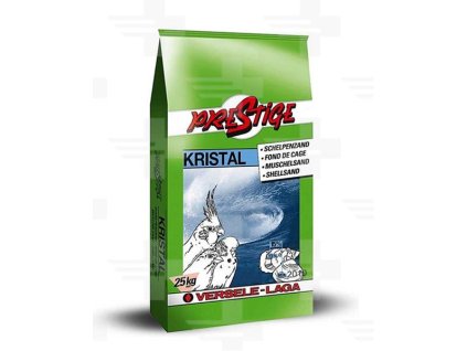 VL Shell Sand Kristal 25 kg - obsahuje 15% drvené mušle (7,5% slávky, 7,5% morské lastúry). Biely piesok s anízom.