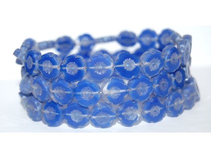 Hawaii flowers 12mm - Table cut beads