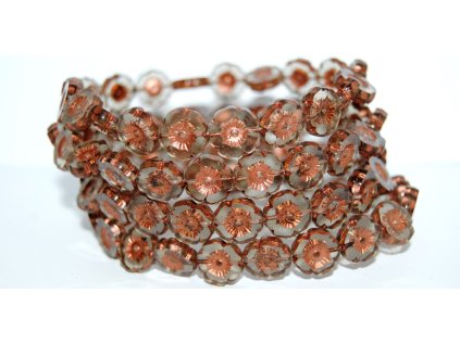 Hawaii flowers 12mm - Table cut beads