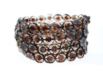 Hawaii flowers 12mm - Table cut beads