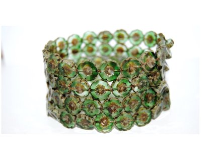 Hawaii flowers 12mm - Table cut beads