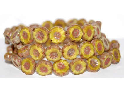 Kytky Hawai 12 mm - Ploškované perle