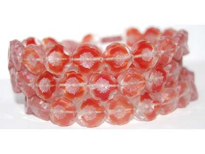 Hawaii flowers 12mm - Table cut beads