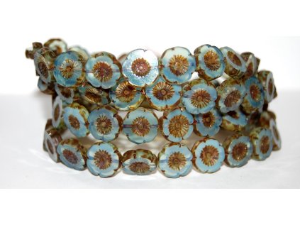 Kytky Hawai 13 mm - Ploškované perle