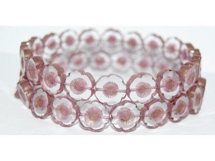 Hawaii flowers 14mm - Table cut beads