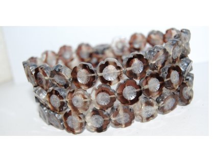 Hawaii flowers 14mm - Table cut beads