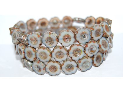 Hawaii flowers 14mm - Table cut beads