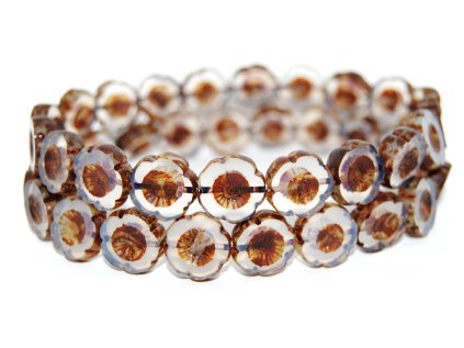 Hawaii flowers 14mm - Table cut beads