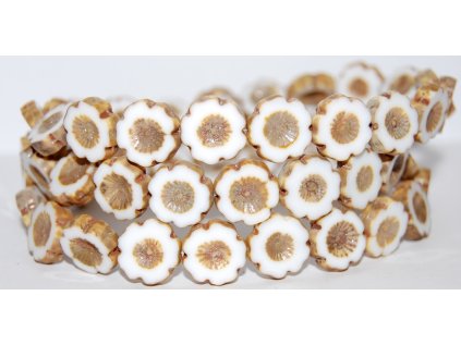 Hawaii flowers 14mm - Table cut beads