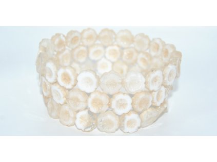 Hawaii flowers 14mm - Table cut beads