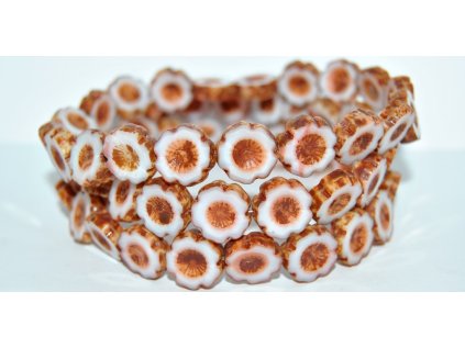 Hawaii flowers 14mm - Table cut beads