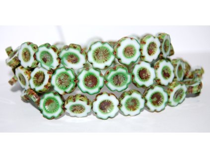 Hawaii flowers 14mm - Table cut beads