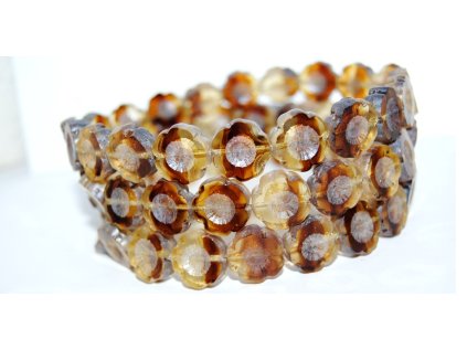 Hawaii flowers 14mm - Table cut beads