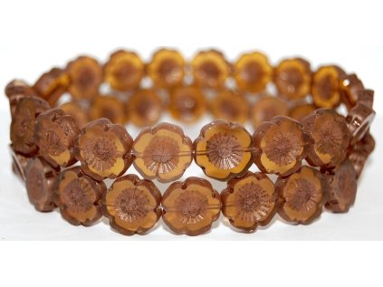 Hawaii flowers 14mm - Table cut beads