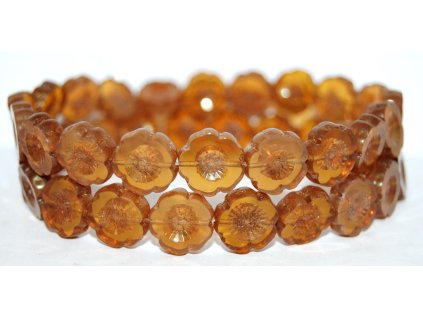 Hawaii flowers 14mm - Table cut beads