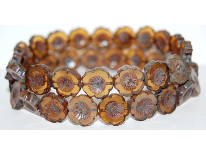 Hawaii flowers 14mm - Table cut beads