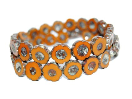 Hawaii flowers 14mm - Table cut beads