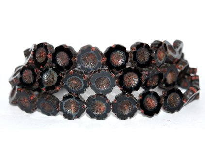 Hawaii flowers 14mm - Table cut beads