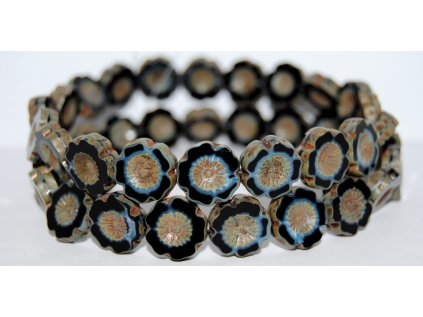 Hawaii flowers 14mm - Table cut beads