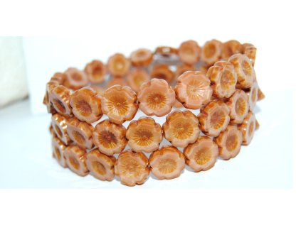 Hawaii flowers 14mm - Table cut beads