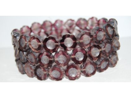 Hawaii flowers 14mm - Table cut beads