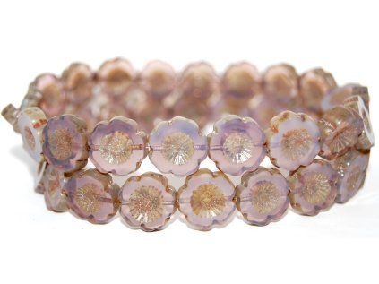 Hawaii flowers 14mm - Table cut beads