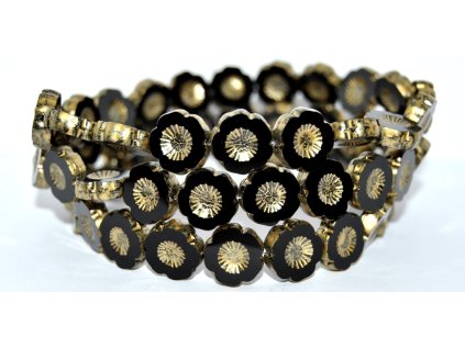 Hawaii flowers 14mm - Table cut beads