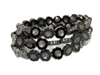 Hawaii flowers 14mm - Table cut beads