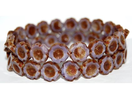 Hawaii flowers 14mm - Table cut beads