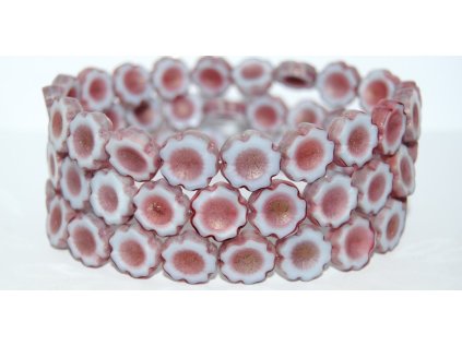 Hawaii flowers 14mm - Table cut beads