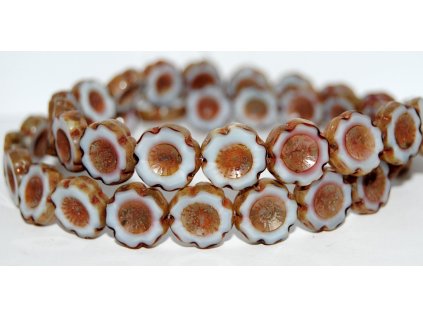 Hawaii flowers 14mm - Table cut beads